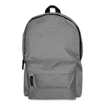 Emotionales Schmirgelpapier - Rucksack - Mittelgrau - Vorne