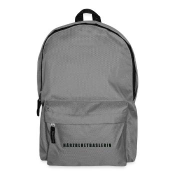 Härzbluetbaslerin Kanton Basel - Rucksack - Mittelgrau - Vorne