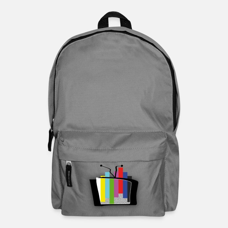 Ausbrechendes Testbild - erweitert 1 - Rucksack - Mittelgrau