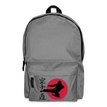 Karate Yokotobigeri - Rucksack - Mittelgrau - Vorne