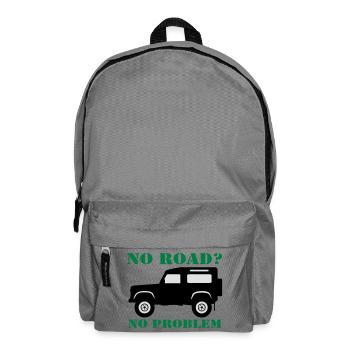 Offroad ,Geländewagen , 4x4 Fun , No Road (25) - Rucksack - Mittelgrau - Vorne