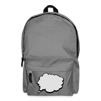 2541614 15422398 denkblase - Rucksack - Mittelgrau - Vorne