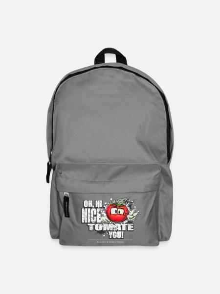 nice tomate you - Rucksack - Mittelgrau