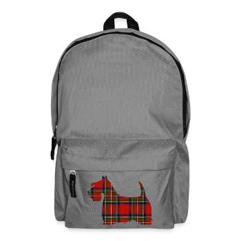 Tartan Scottie - Sac à dos - gris éléphant - Devant