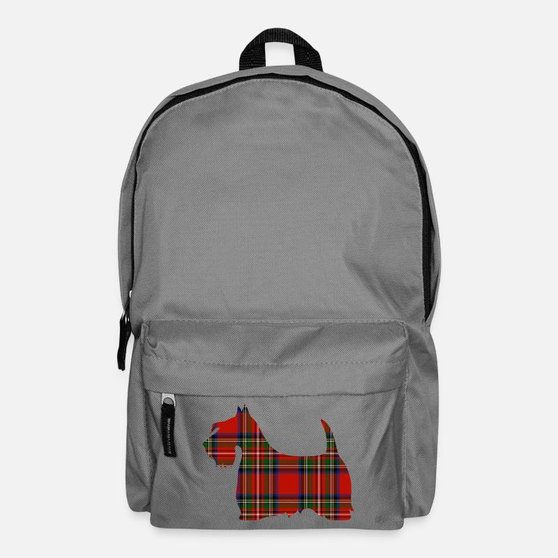 Tartan Scottie - Rucksack - Mittelgrau