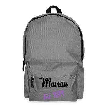 MAMAN. FÊTE DES MÈRES - Sac à dos - gris éléphant - Devant