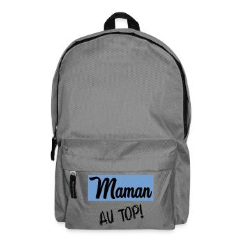 MUTTERTAG. SCHÖNEN MUTTERTAG. MAMA - Rucksack - Mittelgrau - Vorne