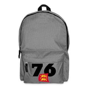 Seine-Maritime - Normandy - France - Backpack - elephant grey - Front