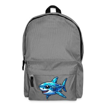 Requin - Sac à dos - gris éléphant - Devant