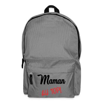 MOM. MOTHER'S DAY. HAPPY MOTHER'S DAY - Backpack - elephant grey - Front