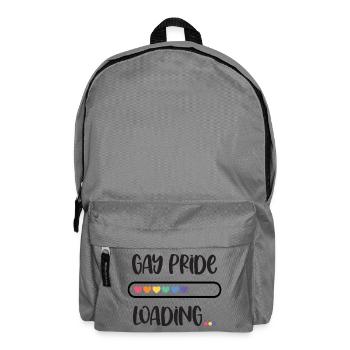 LGBTQ Pride Month - Gay Pride. Laden - Rucksack - Mittelgrau - Vorne