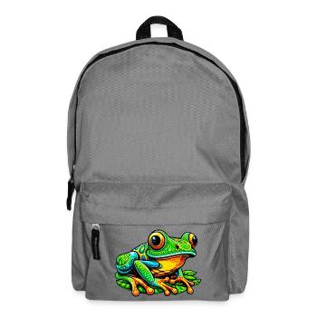 Frog - Backpack - elephant grey - Front