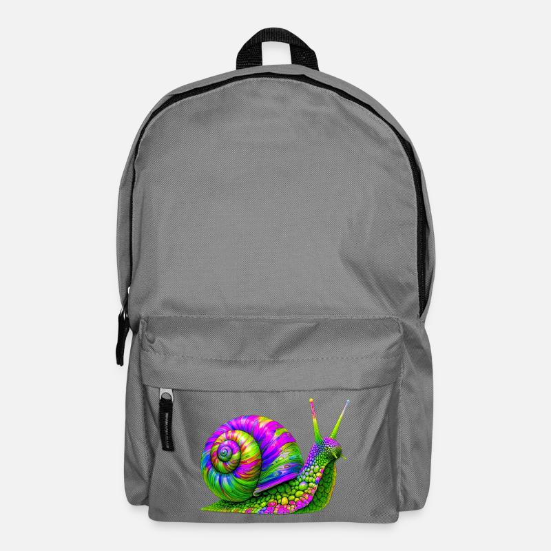 Schnecke - Rucksack - Mittelgrau