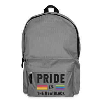 LGBTQ Pride Month - Pride is the New Black - Backpack - elephant grey - Front