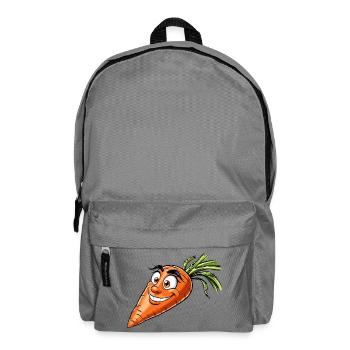 Karotte - Rucksack - Mittelgrau - Vorne