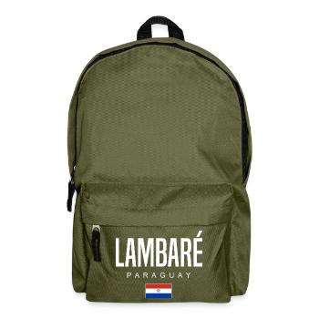 Lambaré Paraguay Paraguayans - Backpack - olive green - Front