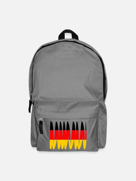 Germany Flag - Backpack - elephant grey