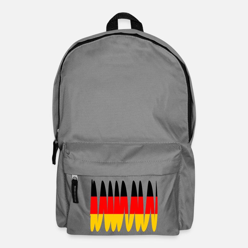 Germany Flag - Backpack - elephant grey
