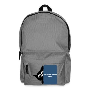 Training Day Peek Tee - Backpack - elephant grey - Front
