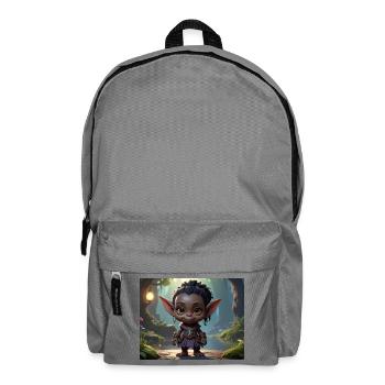 Forest Goblin in Duskwood - Backpack - elephant grey - Front