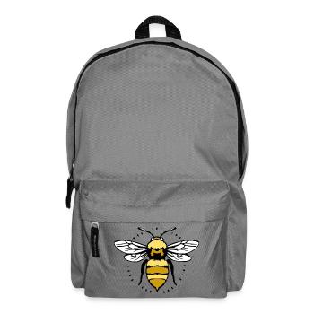 Bees T-shirt Beekeeper Gift - Backpack - elephant grey - Front