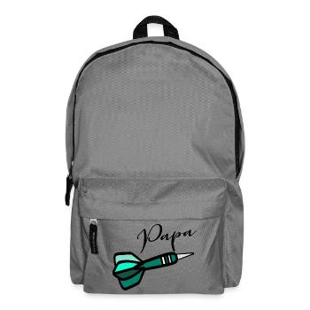 Darts Darts Dad - Backpack - elephant grey - Front