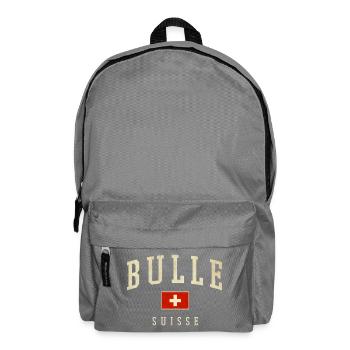 Bulle Switzerland Design - Varsity Style - Sac à dos - gris éléphant - Devant