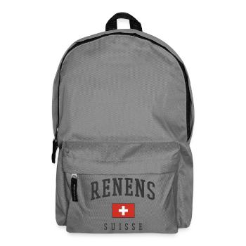 Renens – Swiss identity from the canton of Vaud - Backpack - elephant grey - Front