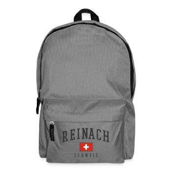 Reinach Schweiz Logo Kreuz - Rucksack - Mittelgrau - Vorne