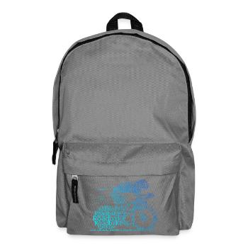 Ein Must Have für echte Rennrad - Rucksack - Mittelgrau - Vorne