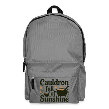 Herbalist Cauldron Full Of Sunshine Professional  - Backpack - elephant grey - Front