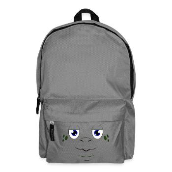 Cute Turtle Face Animal Costume Sea Turtle - Backpack - elephant grey - Front