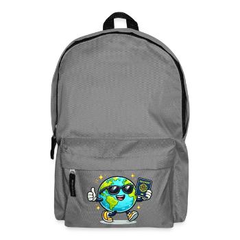 Globe Buddy Pass-Abenteuer - Rucksack - Mittelgrau - Vorne