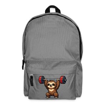 Powerful sloth lift - Backpack - elephant grey - Front