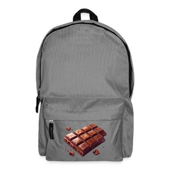 Schokolade - Rucksack - Mittelgrau - Vorne
