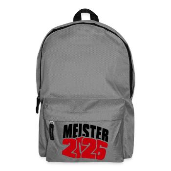 Meister 2026 Meisterschaft - Rucksack - Mittelgrau - Vorne