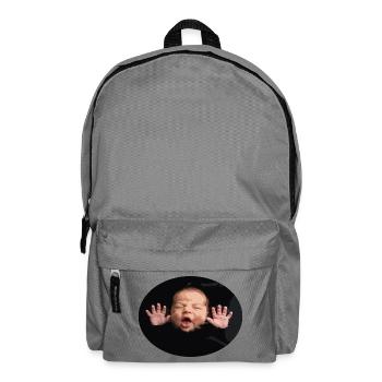 Silhouette du bébé Black Night - Sac à dos - gris éléphant - Devant