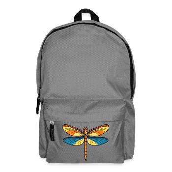 Sonnenflügel Drachenfliege - Rucksack - Mittelgrau - Vorne