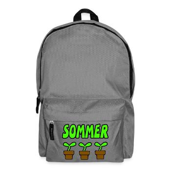 Sommer - Rucksack - Mittelgrau - Vorne