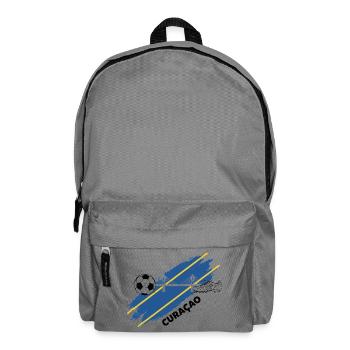 Curaçao Football Maillot Supporter Curacao Soccer - Sac à dos - gris éléphant - Devant