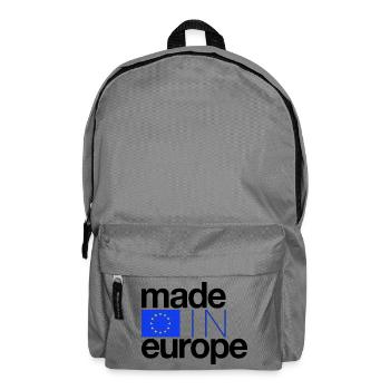 Fabriqué en Europe - Sac à dos - gris éléphant - Devant
