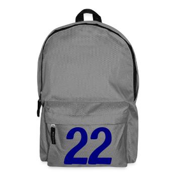 22 - Backpack - elephant grey - Front
