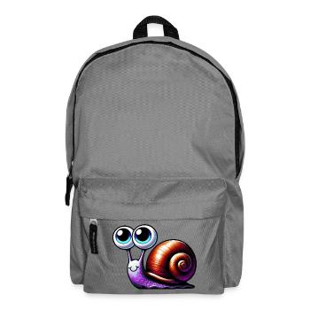 Schnecke - Rucksack - Mittelgrau - Vorne