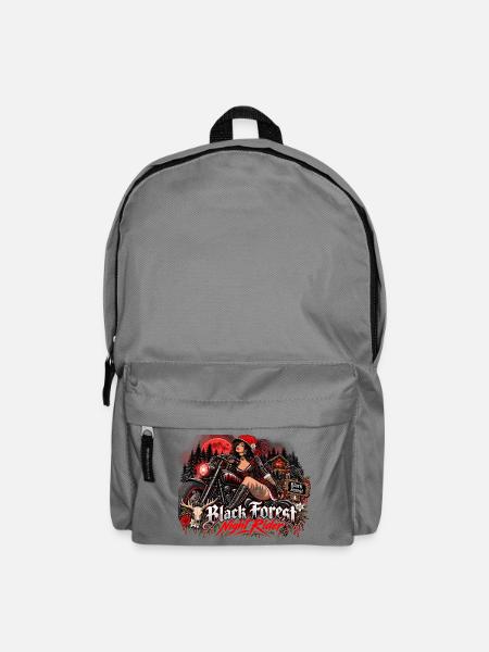 Black Forest Night Rider Motorrad Biker - Rucksack - Mittelgrau