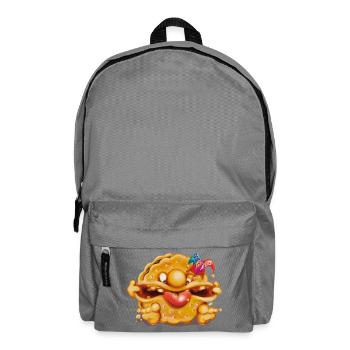 Scherzkeks - Rucksack - Mittelgrau - Vorne