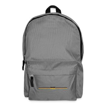 2026 Deutschland Flagge - Rucksack - Mittelgrau - Vorne
