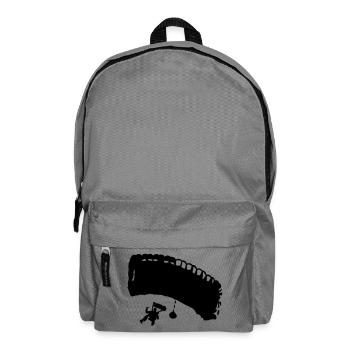 fallschirm_8 - Sac à dos - gris éléphant - Devant