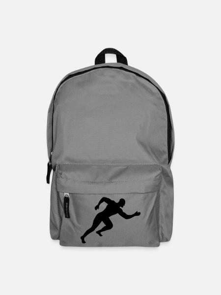 läufer - Rucksack - Mittelgrau