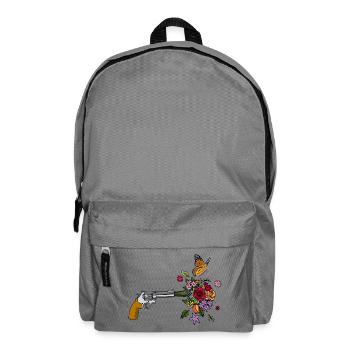 Die Friedenswaffe - Rucksack - Mittelgrau - Vorne