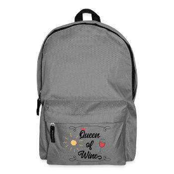 Wine - Backpack - elephant grey - Front